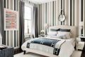 Полосатые обои: как создать гармонию в интерьере