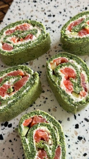 Вдохновение на кухне: Шпинатный рулет с Рыбой