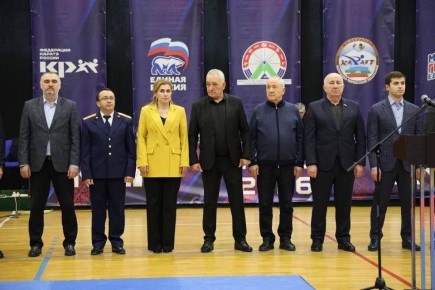 Представитель регионального следственного управления принял участие в церемонии закрытия Недели карате