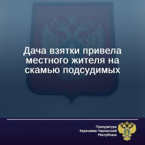 Прокуратура Карачаево-Черкесской Республики направила в суд уголовное дело в отношении местного жителя