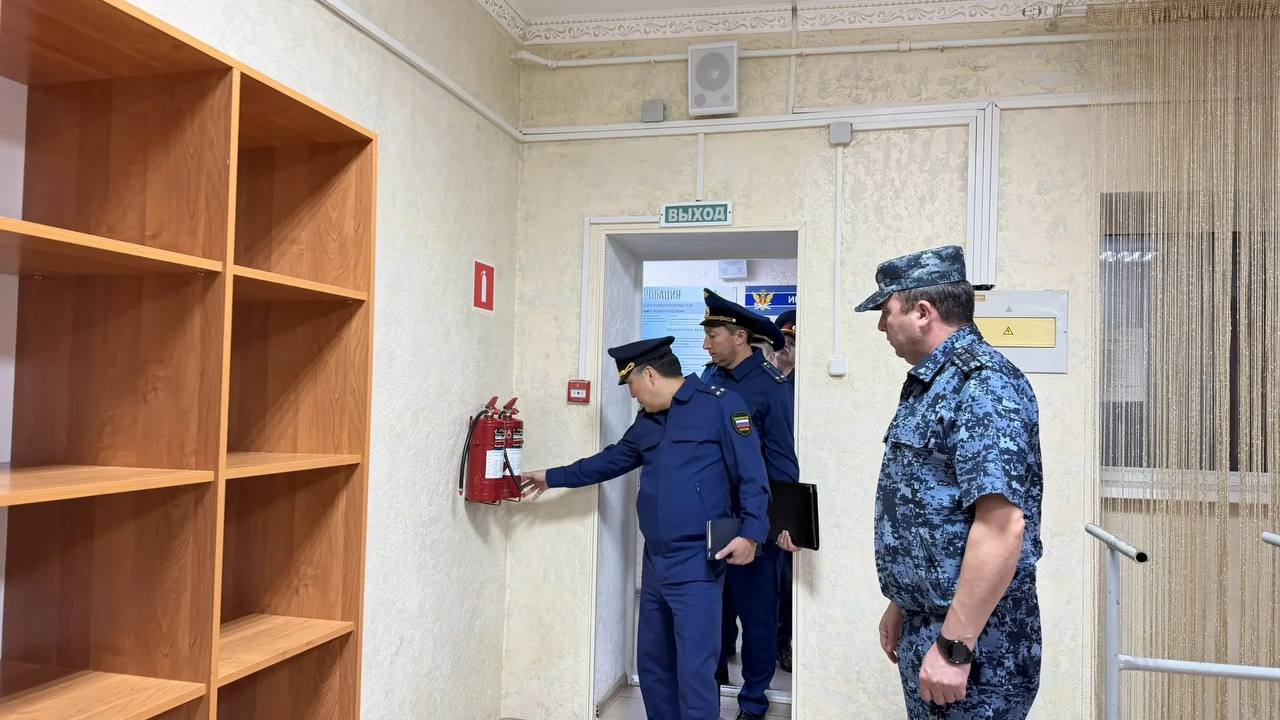 Первый заместитель прокурора Карачаево-Черкесской Республики Санал Бахников провел проверку исправительного центра в пос Первый заместитель прокурора Карачаево-Черкесской Республики Санал Бахников провел проверку исправительного центра в пос
