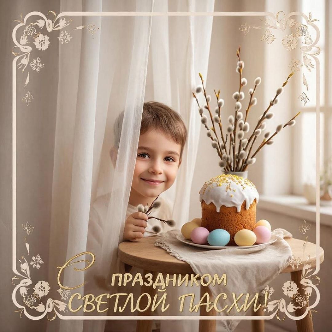 ПОЗДРАВЛЯЕМ ПРАВОСЛАВНЫХ ВЕРУЮЩИХ С ПРАЗДНИКОМ СВЕТЛОЙ ПАСХИ!