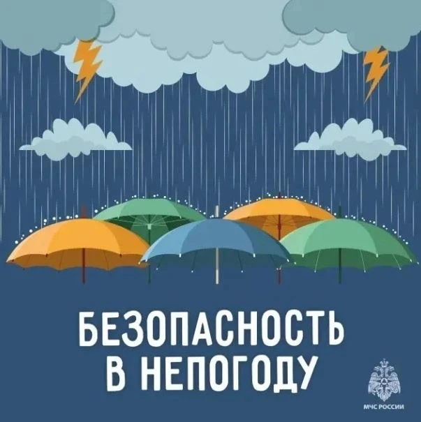 Соблюдай правила безопасного поведения в непогоду