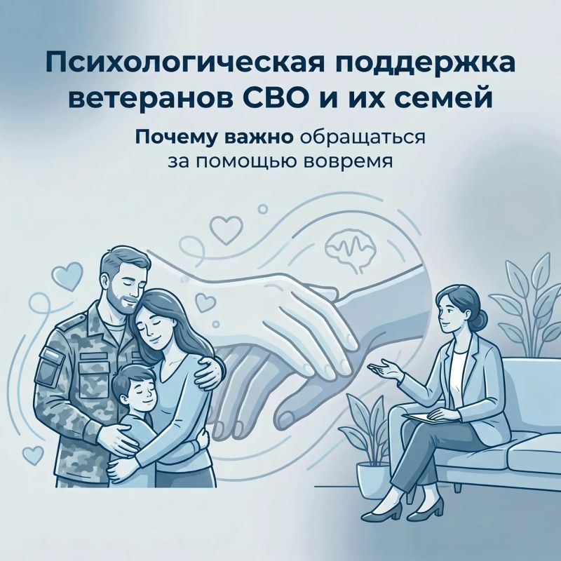 В филиале фонда «Защитники Отечества» по Карачаево-Черкесии продолжают оказывать психологическую и психотерапевтическую помощь ветеранам СВО