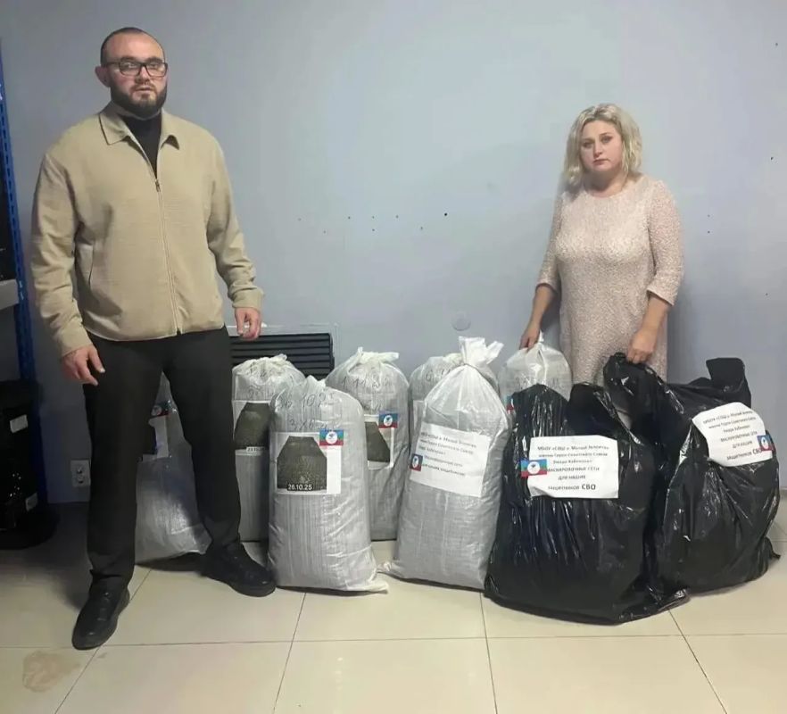 Воспитанники спортивной школы «Победа», их родители и тренеры собрали груз гуманитарной помощи для наших военнослужащих, находящихся в зоне специальной военной операции