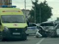 Сегодня на проспекте Ленина в Черкесске произошло столкновение реанимационной машины и «ВАЗ-2110»