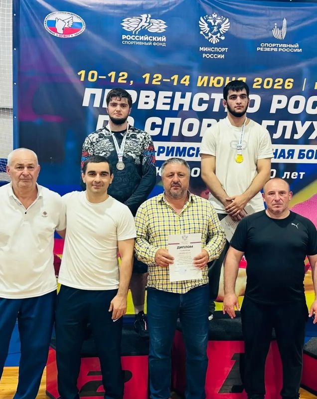 2 медали в активе борцов вольного стиля Карачаево-Черкесии по итогам первенства России по вольной борьбе среди спортсменов с нарушением слуха 2 медали в активе борцов вольного стиля Карачаево-Черкесии по итогам первенства России по вольной борьбе среди спортсменов с нарушением слуха