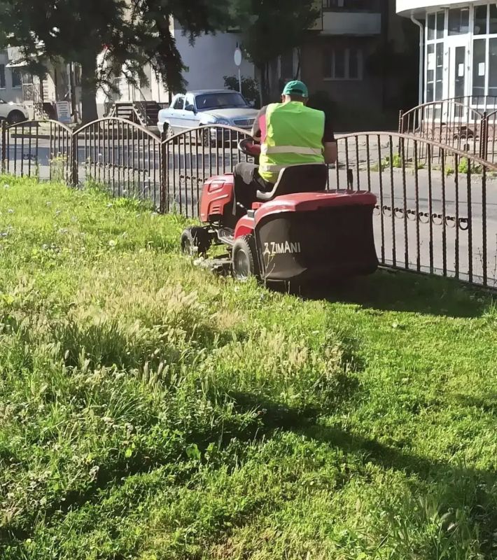 В Черкесске продолжаются плановые работы по покосу травы и высадке цветов В Черкесске продолжаются плановые работы по покосу травы и высадке цветов