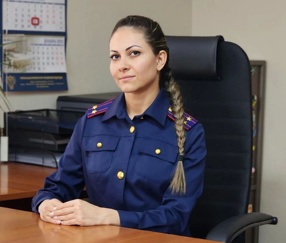Предлагаем к ознакомлению интервью старшего помощника руководителя следственного управления СК России по Карачаево-Черкесской Республике Карины Бекижевой для редакции информационного агентства "Мангазея"