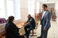 Сотрудники МЧС России принимают участие в обследовании избирательных участков Малокарачаевского района