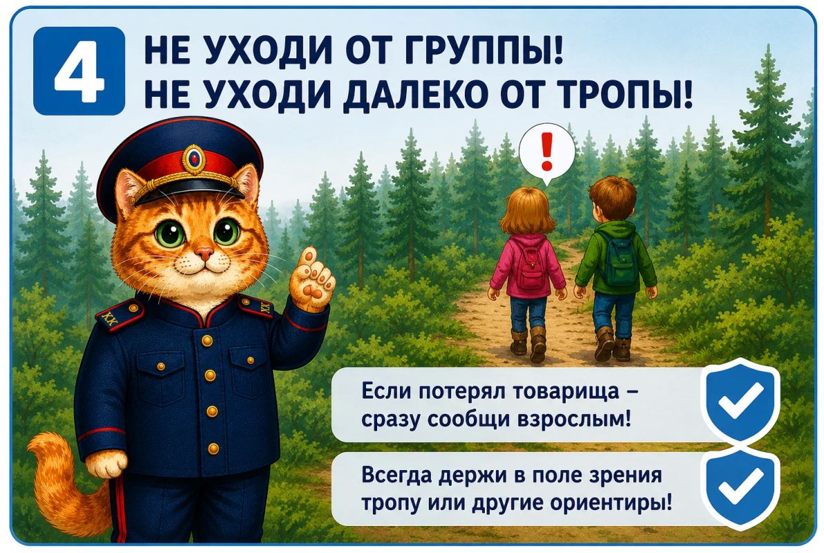 СК России разъясняет детям правила безопасного поведения в лесу СК России разъясняет детям правила безопасного поведения в лесу