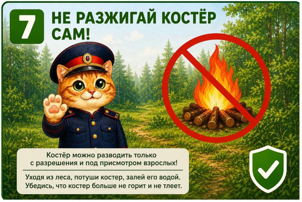 СК России разъясняет детям правила безопасного поведения в лесу СК России разъясняет детям правила безопасного поведения в лесу