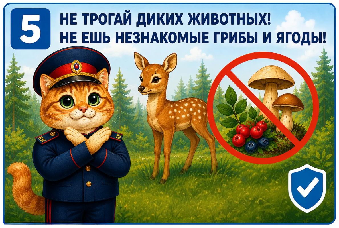 СК России разъясняет детям правила безопасного поведения в лесу СК России разъясняет детям правила безопасного поведения в лесу