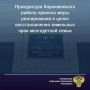 Поводом для проверки послужило видеообращение многодетной матери о нарушении земельных прав ее семьи