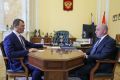 Михаил Дегтярёв: Провел рабочую встречу с Главой Карачаево-Черкесской Республики Рашидом Темрезовым