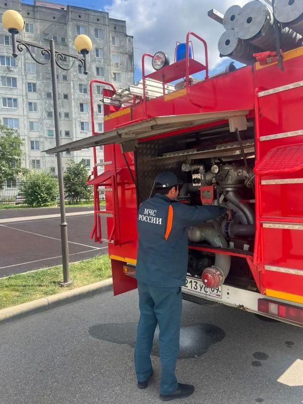 Огнеборцы республиканской столицы провели пожарно-тактические занятия на объекте Огнеборцы республиканской столицы провели пожарно-тактические занятия на объекте