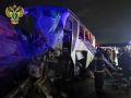 В Ставропольском крае в ночь на 30 августа на федеральной автодороге «Кавказ» (обход Железноводска) произошло столкновение пассажирского автобуса с грузовиком