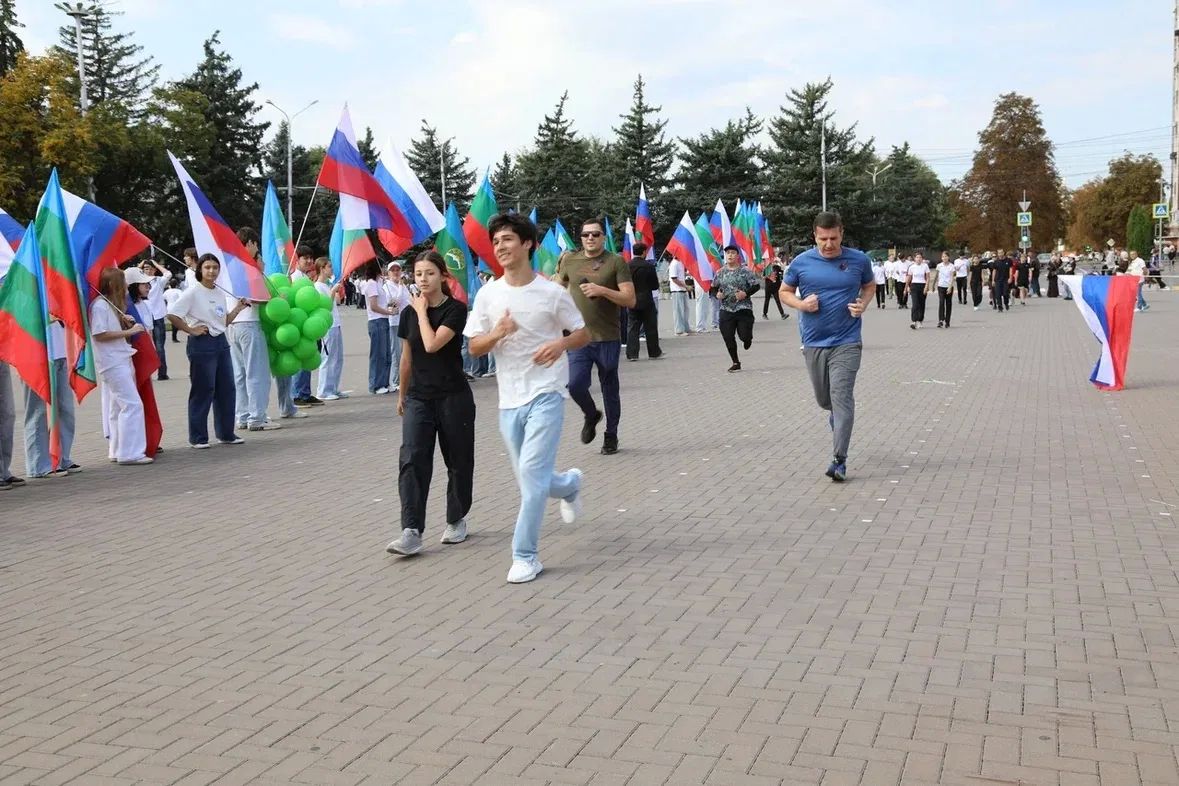 В «Zaбеге ради жизни» приняли участие 3 тыс В «Zaбеге ради жизни» приняли участие 3 тыс