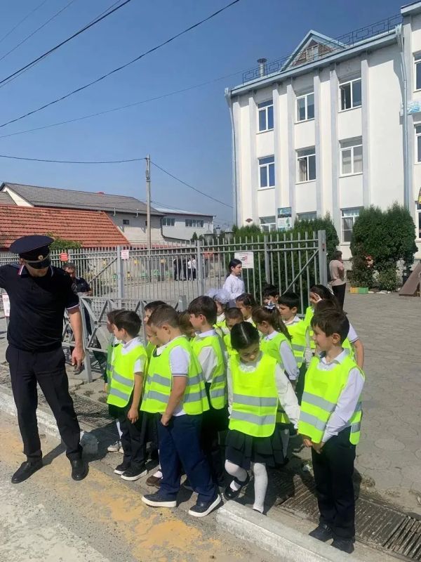 В детском саду «Солнышко» Усть-Джегутинского района состоялось профилактическое мероприятие по ПДД «Светофор — друг пешехода»