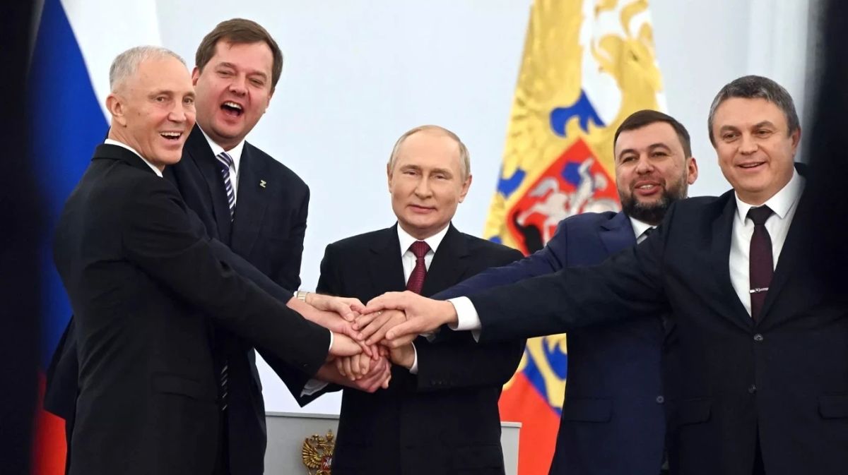 Рашид Темрезов: Сегодня мы отмечаем четвертую годовщину знаменательного исторического события - воссоединение Донецкой и Луганской народных республик, Запорожской и Херсонской областей с нашей большой и сплоченной страной Рашид Темрезов: Сегодня мы отмечаем четвертую годовщину знаменательного исторического события - воссоединение Донецкой и Луганской народных республик, Запорожской и Херсонской областей с нашей большой и сплоченной страной