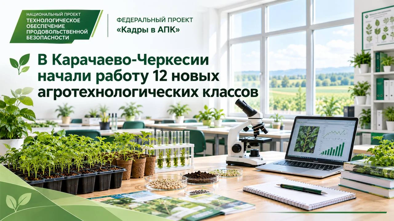 В Карачаево-Черкесии начали работу агротехнологические классы